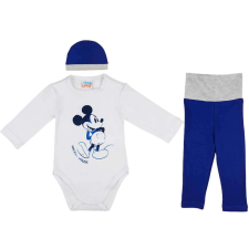  3 részes kisfiú baba szett Mickey egér mintával - 80-as méret babaruha szett