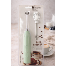  3 sebességes elektromos tejhabosító – dupla habverő fejjel sütés és főzés