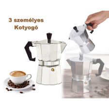 3 személyes kotyogós kávéfőző M7037 kávéfőző