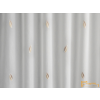  (3 szín 2 méret) Nadine Zsorzsett szablé függgöny-Cappucino-Kávé