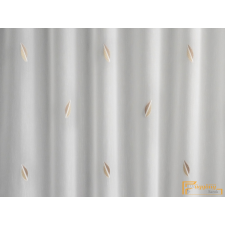  (3 szín 2 méret) Nadine Zsorzsett szablé függgöny-Cappucino-Kávé lakástextília