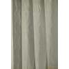  (3 szín) Hullám mintás függöny Preston 12 Fehér Ecru 290 cm+ózs