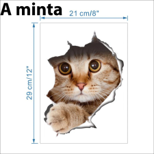 3D Cica Matrica gyerekszoba dekoráció