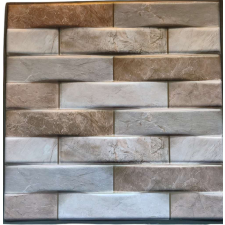  3D csempematrica fonott tégla 30x30cm tapéta, díszléc és más dekoráció