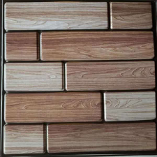  3D falpanel öntapadós deszkarakás 30x30cm tapéta, díszléc és más dekoráció