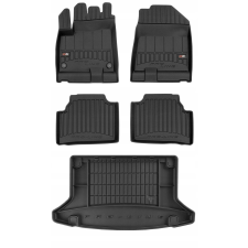  3D gumiszőnyeg készlet Kia E-Niro Electric 2018-2022 autószőnyeg