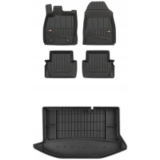  3D gumiszőnyeg szett Ford Fiesta Mk7 Hatchback 2008-2012 autószőnyeg