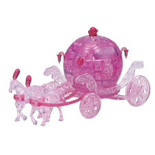 3D kristály puzzle királyi hintó 67 darab puzzle, kirakós