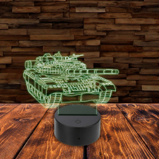 3D LED lámpa - Tank világítás