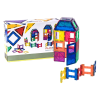  3D mágneses kocka készlet gyerekeknek - Playmags, 48 darab
