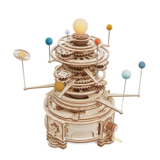  3D modell - bolygók a nap körül puzzle, kirakós