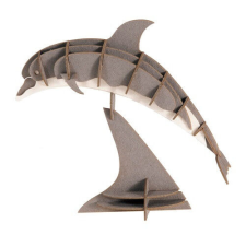  3D papírmodell Fridolin Delfin makett