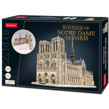  3D profi puzzle: Notre Dame de Paris CubicFun 3D épület makettek puzzle, kirakós