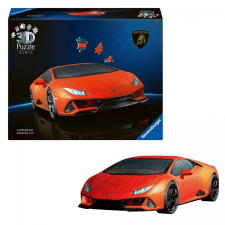  3D puzzle autó Lamborghini Huracán EVO, 158 darab puzzle, kirakós