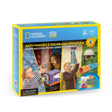 3D puzzle készlet színekkel és fényekkel puzzle, kirakós