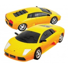 3D Puzzle - Lamborghini Murciélago -sárga puzzle, kirakós