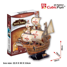  3D puzzle Santa Maria 113 db-os puzzle, kirakós