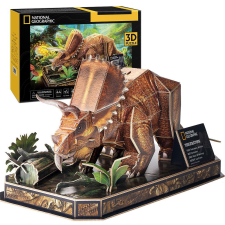  3D puzzle: Triceratopsz - National Geographic puzzle, kirakós