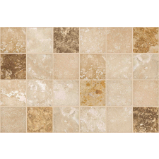 3D PVC falpanel Tile Marble brown, 60 cm magas, tapéta, díszléc és más dekoráció