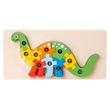  3D-s Montessori fa puzzle játék - Dínó 1 puzzle, kirakós