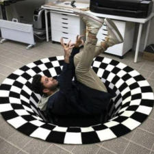 3D térhatású szőnyeg lakástextília