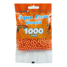 3D vizes gyöngy utántöltő -Aqua Beads 1000 db-os Narancs kreatív és készségfejlesztő