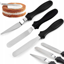 3db Profi Süteménykenő Spatula Készlet konyhai eszköz