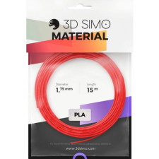 3Dsimo Filament PLA II - piros, lila, zöld 15m nyomtató kellék