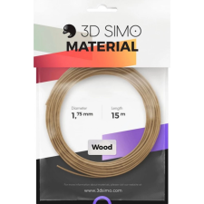 3Dsimo Filament WOOD - barna 15m nyomtató kellék