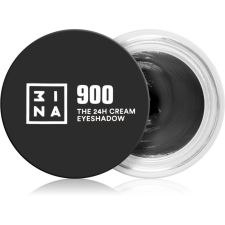 3INA The 24H Cream Eyeshadow krémes szemhéjfestékek árnyalat 900 Black 3 ml szemhéjpúder