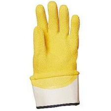 3M 3801 MÁRTOTT SÁRGA LATEX, CSÚSZÁSBIZTOS munkavédelmi kesztyű, SZELLŐZŐ KÉZHÁT védőkesztyű
