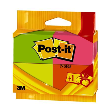 3M 38x51mm öntapadó jegyzettömb (100 lap) - Neon (FT510080524) post-it