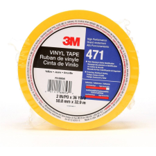 3M 471G50IW vinil ragasztószalag, sárga, 33 m x 50 mm (471G50IW) ragasztószalag