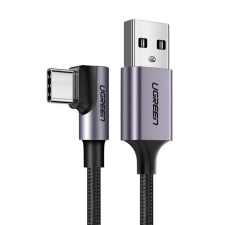 3M Angular USB-C cable UGREEN US284, 3A , 3m (black) kábel és adapter