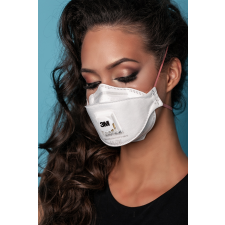 3M Aura 9332+ FFP3 légzésvédő maszk - szelepes - 5 db - Fehér tisztító- és takarítószer, higiénia