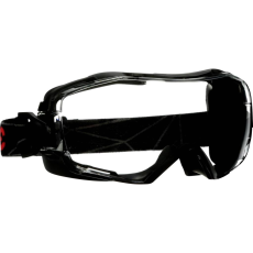 3M GoggleGear GG6001SGAF-BLK teljes védőszemüveg, párásodásmentes, karcálló, fekete (GG6001SGAF-BLK)
