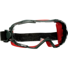 3M GoggleGear GG6001SGAF-RED teljes védőszemüveg, párásodásmentes, karcálló, piros (GG6001SGAF-RED) védősisak