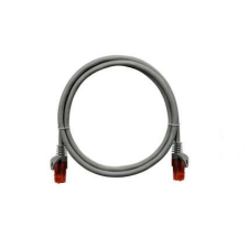 3M Nikomax Patch kábel UTP, Essential Series, CAT6A, LSZH, 3m, szürke kábel és adapter
