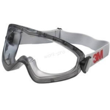 3M™ Peltor® Védőszemüveg 3M 2890S pántos zárt polikarbonát karcálló páramentes felület víztiszta védőszemüveg