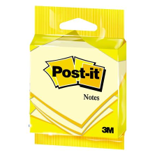 3M Postit 76x76 mm Öntapadó jegyzettömb - Sárga (100 lap/Tömb) (FT510079971) jegyzettömb