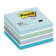 3M POSTIT Öntapadó jegyzettömb, 76x76 mm, 450 lap, 3M POSTIT, aquarell kék jegyzettömb