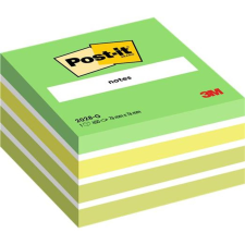 3M POSTIT Öntapadó jegyzettömb, 76x76 mm, 450 lap, 3M POSTIT, aquarell zöld post-it