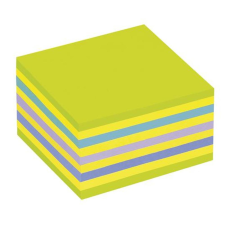 3M POSTIT Öntapadó jegyzettömb, 76x76 mm, 450 lap, 3M POSTIT, lollipop zöld post-it