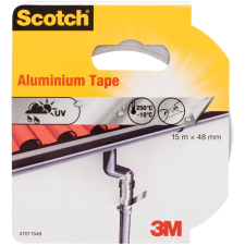3M Scotch 47011548 alumínium ragasztószalag, ezüst, 15 m x 48 mm (47011548) ragasztószalag