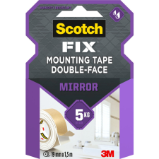3M ™ Scotch® kétoldalas hab rögzítőszalag nedves terekbe, 19 mm × 1,5 m ragasztószalag és takarófólia