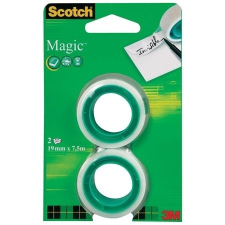 3M Scotch Ragasztószalag, 19 mm x 7,5 m, 3M SCOTCH "Magic tape 810" ragasztószalag