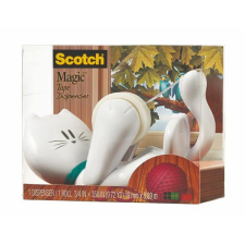 3M SCOTCH Ragasztószalag-adagoló, asztali, feltöltött, 3M SCOTCH "C39", cica ragasztószalag