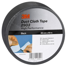 3M Scotch Ragasztószalag vinyl 48 mm x 50 m Duct fekete ragasztó