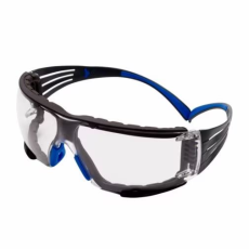 3M SecureFit SF401SGAF-BLU-F védőszemüveg, párásodásmentes, karcálló, habbetét, kék-szürke (SF401SGAF-BLU-F)