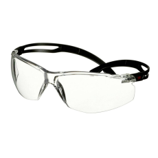 3M SecureFit SF501SGAF-BLK védőszemüveg, párásodásmentes, átlátszó lencse, fekete (SF501SGAF-BLK)